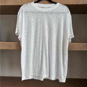 Lululemon Sheer Classic White T-Shirt